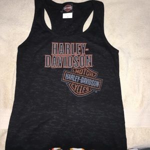 Ribbed Harley-davidson tank top